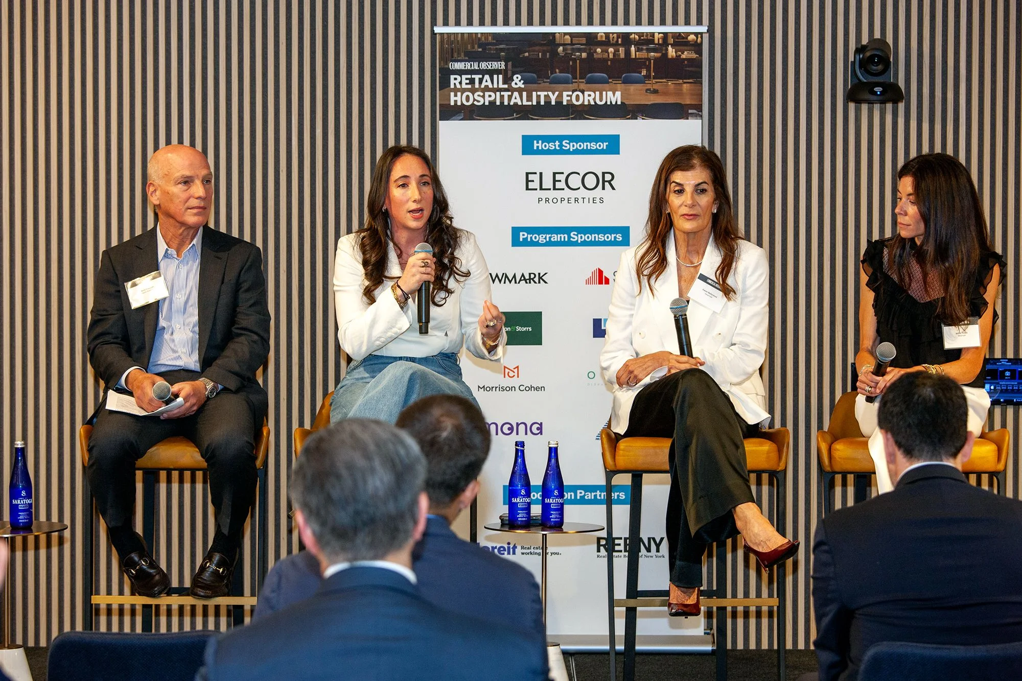 David Koeppel (from left), Rachel Abeles, Karen Bellantoni, and Jackie Totolo.