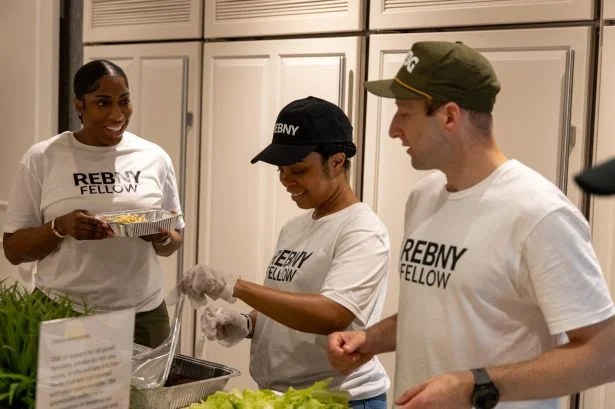 Showing Up for Community Through the REBNY Fellows Civic Day of Service